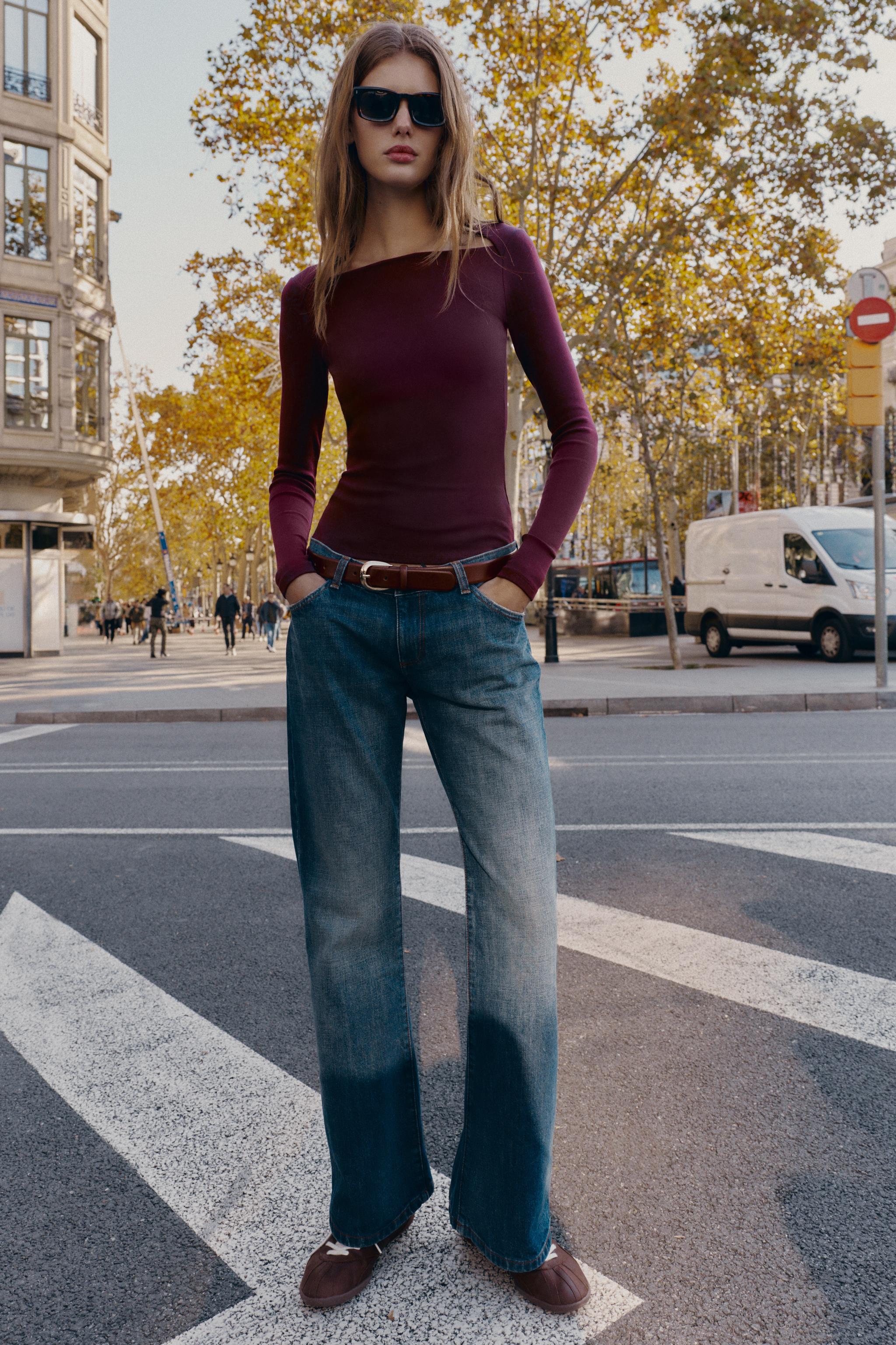 RIB LONG SLEEVE T-SHIRT